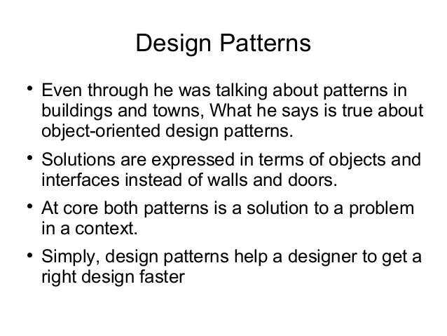Design patterns explained simply download pdf